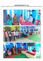 HEALTH CHECK UP CAMP AND SANITARY PAD DISTRIBUTION CAMP (1-11-2021)